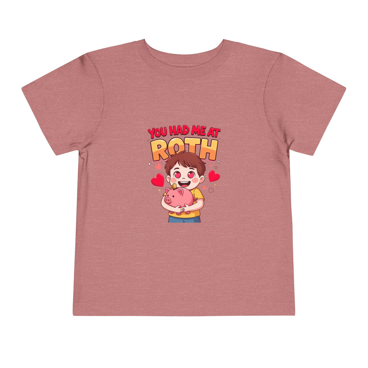 YOU HAD ME AT ROTH. Boys' Toddler Tee | Funny Finance Kids Clothing