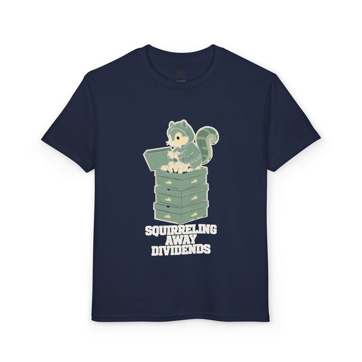 SQUIRRELING AWAY DIVIDENDS. Youth Tee