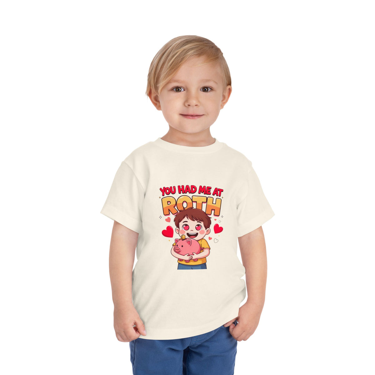 YOU HAD ME AT ROTH. Boys' Toddler Tee | Funny Finance Kids Clothing