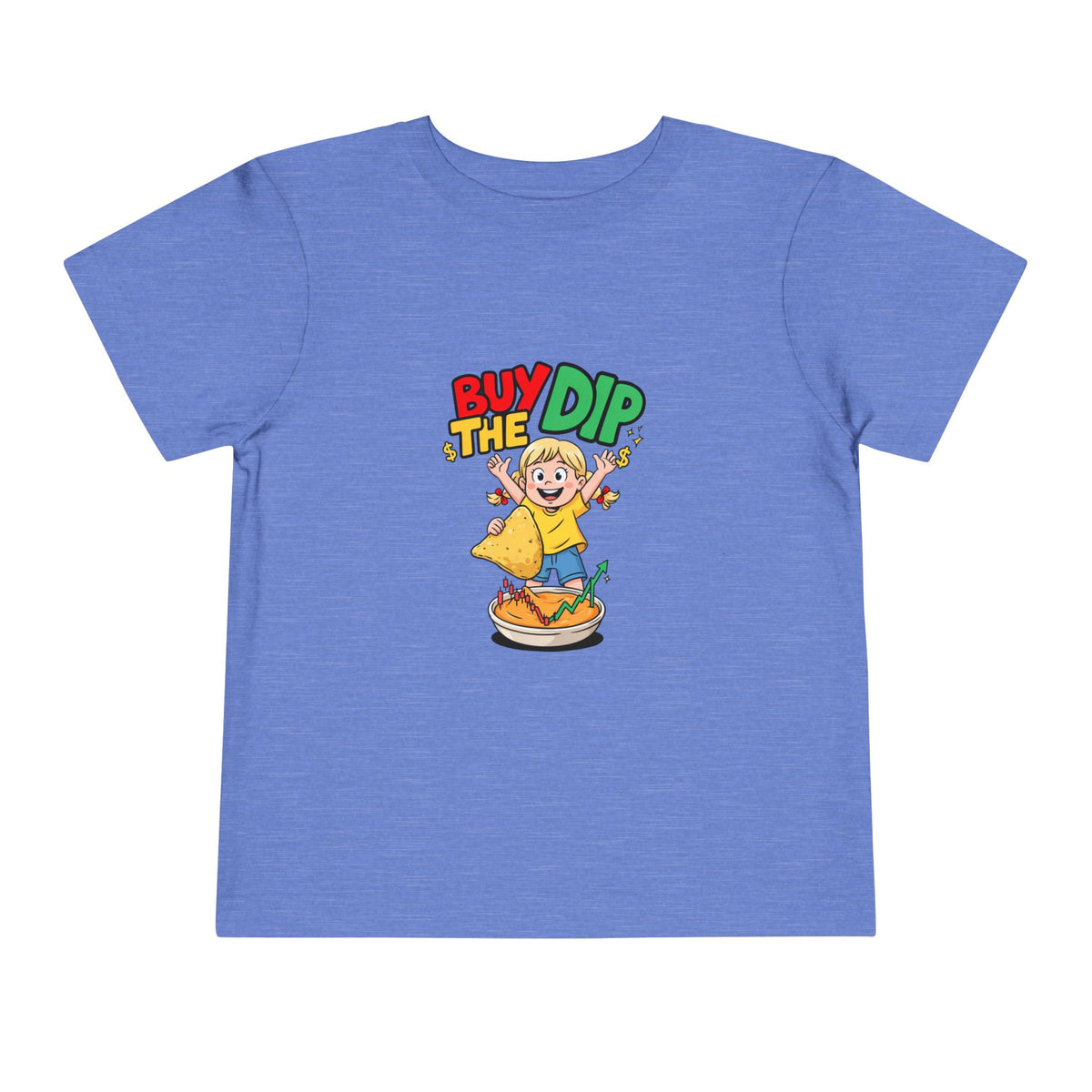 BUY THE DIP. Girls' Toddler Tee | Funny Finance Kids Clothing