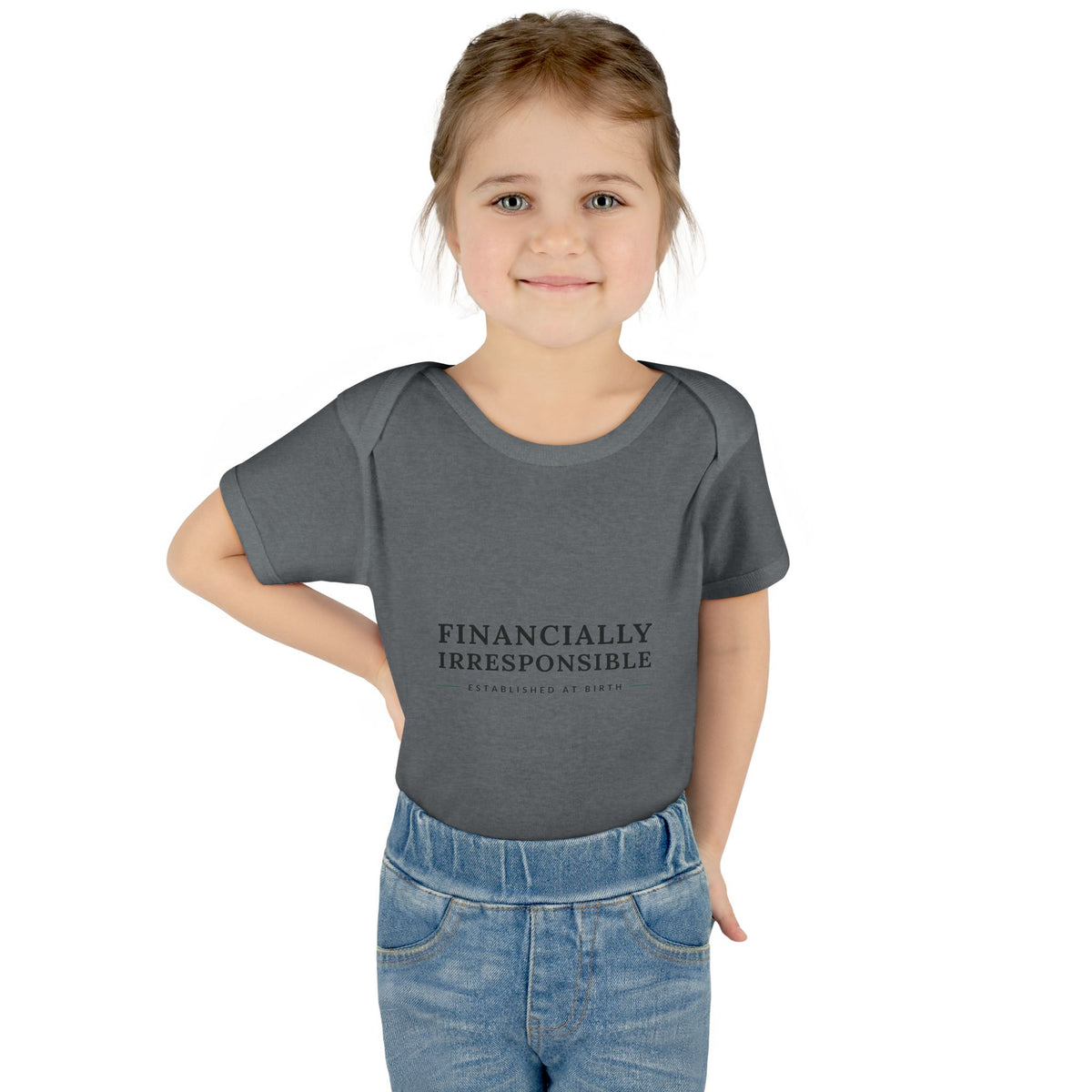 Financially Irresponsible Baby Bodysuit | Funny New Parent Gift