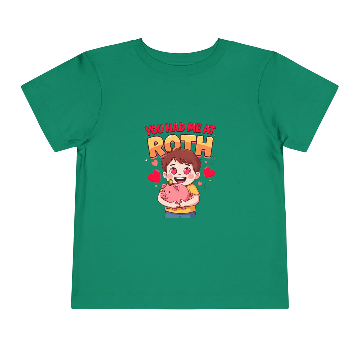 YOU HAD ME AT ROTH. Boys' Toddler Tee | Funny Finance Kids Clothing