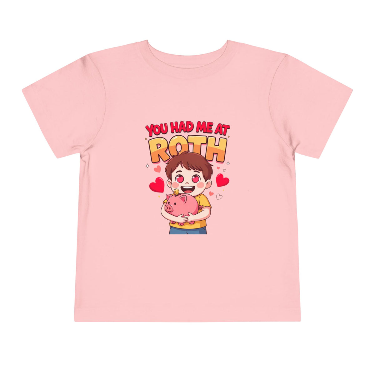 YOU HAD ME AT ROTH. Boys' Toddler Tee | Funny Finance Kids Clothing