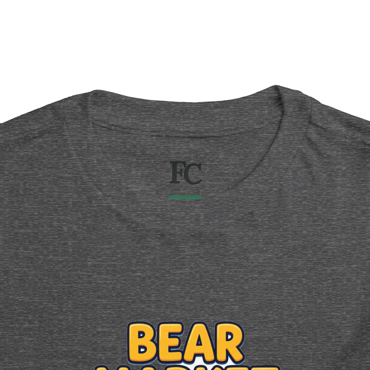 BEAR MARKET. Boys' Toddler Tee | Funny Finance Kids Clothing