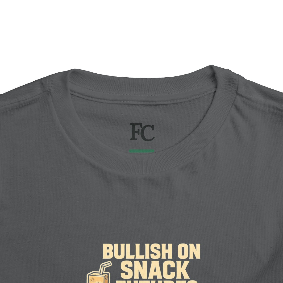 BULLISH ON SNACK FUTURES. Toddler Tee