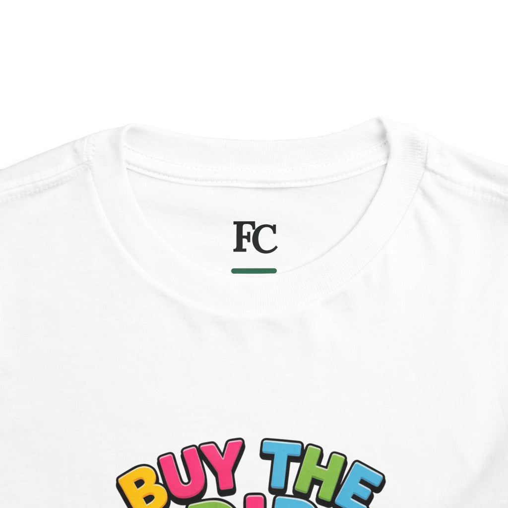 BUY THE DIP. Boys' Toddler Tee | Funny Finance Kids Clothing