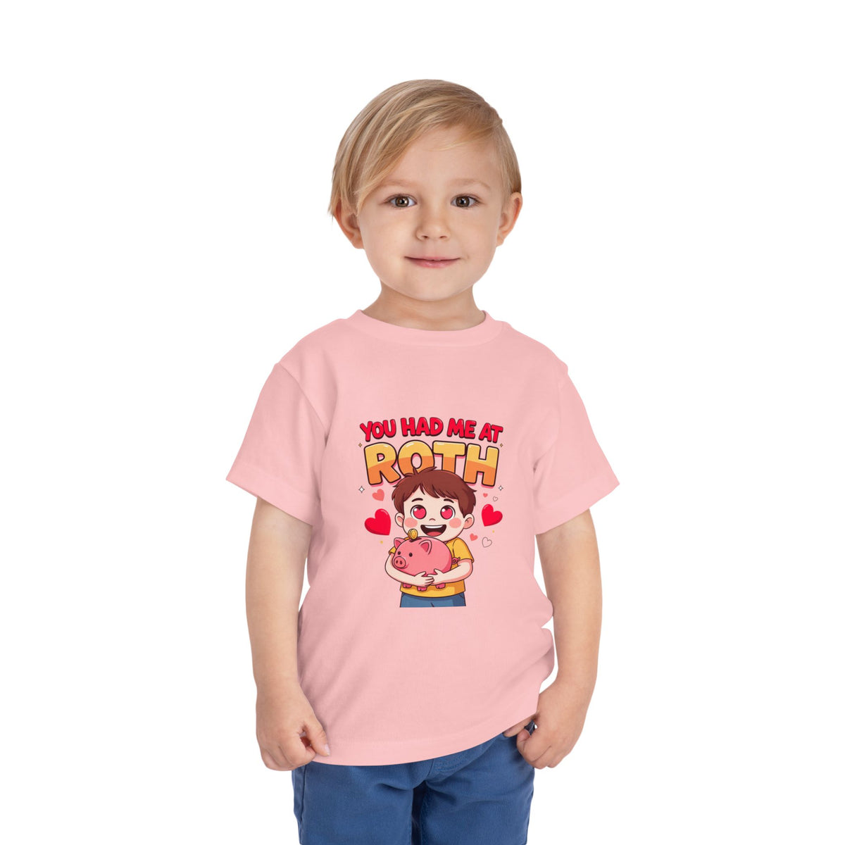 YOU HAD ME AT ROTH. Boys' Toddler Tee | Funny Finance Kids Clothing