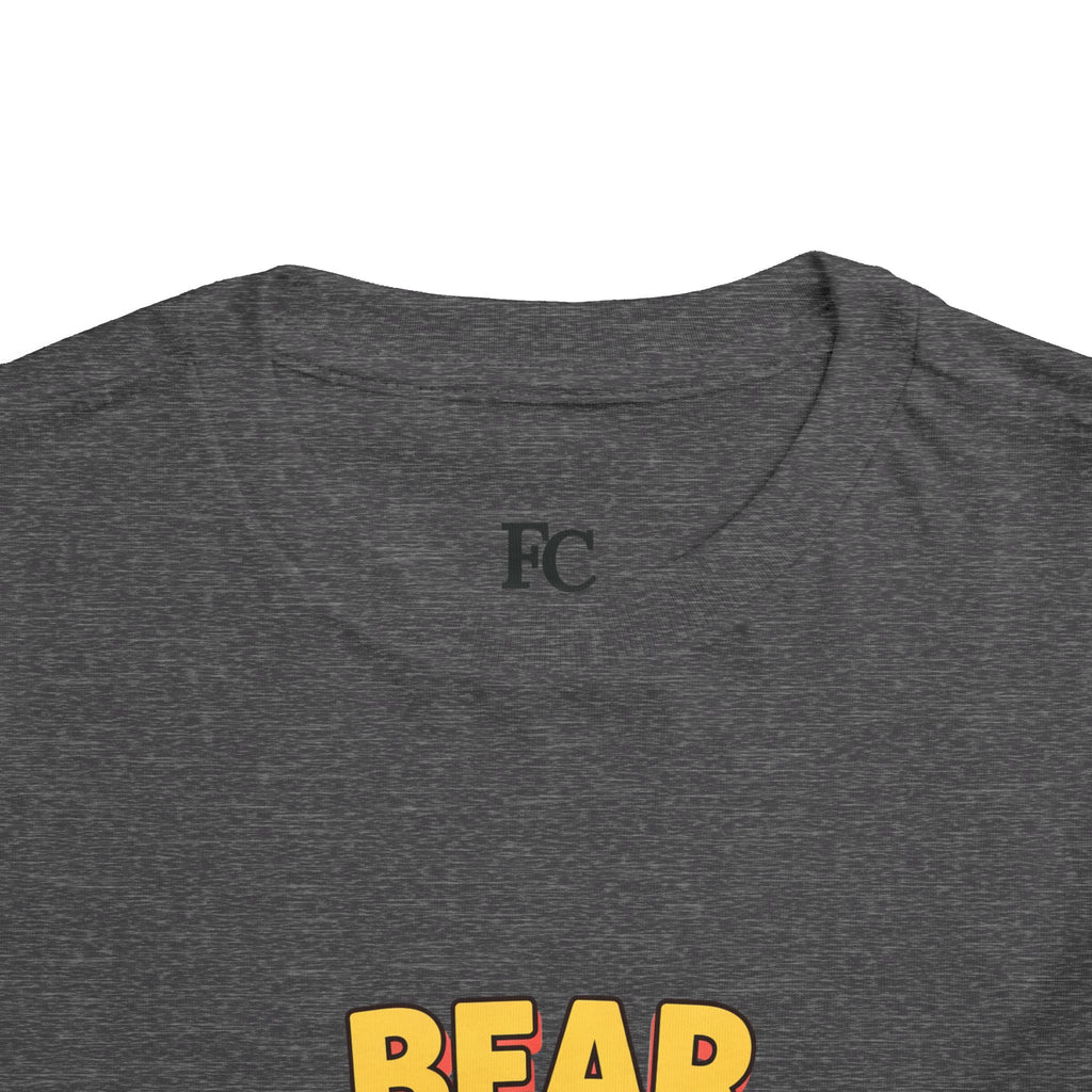 BEAR MARKET. Girls' Toddler Tee | Funny Finance Kids Clothing