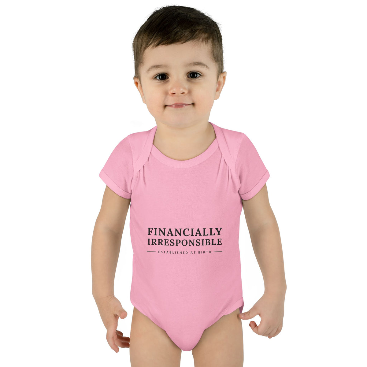 Financially Irresponsible Baby Bodysuit | Funny New Parent Gift