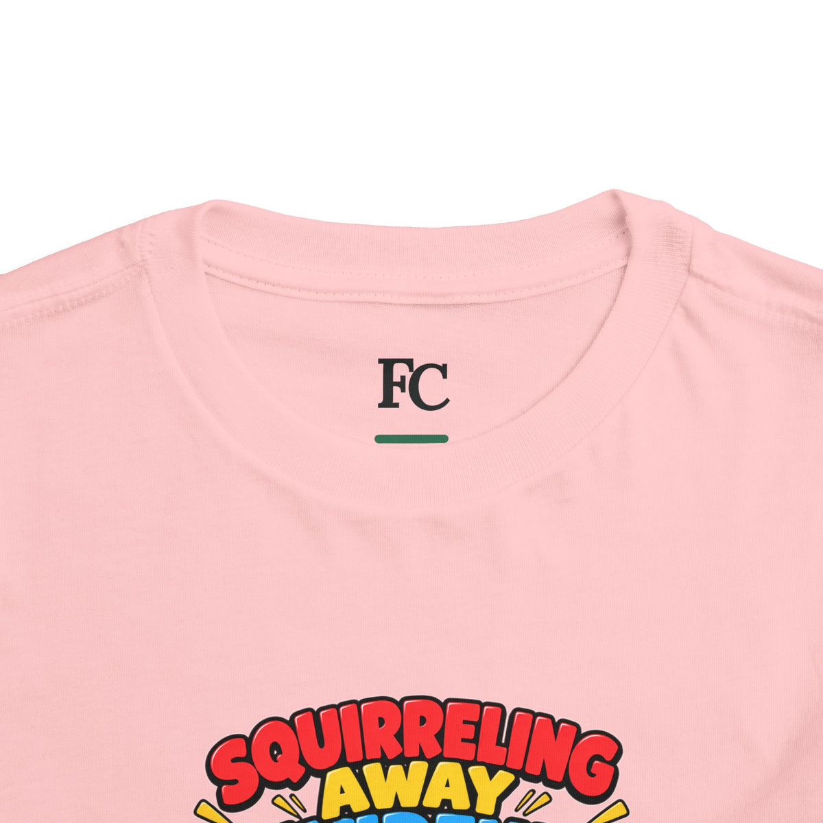SQUIRRELING AWAY DIVIDENDS. Toddler Tee | Funny Finance Kids Clothing
