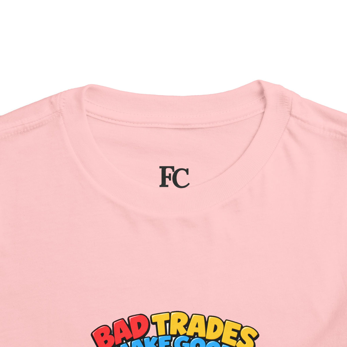 BEAR BAD TRADES. Toddler Tee | Funny Finance Kids Clothing