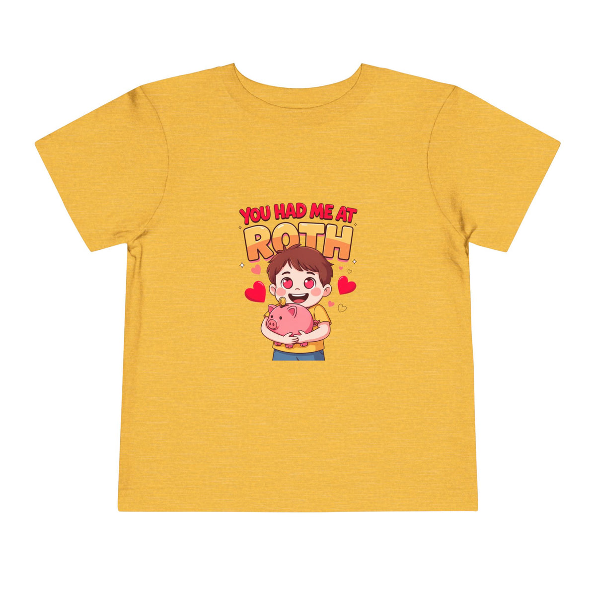 YOU HAD ME AT ROTH. Boys' Toddler Tee | Funny Finance Kids Clothing