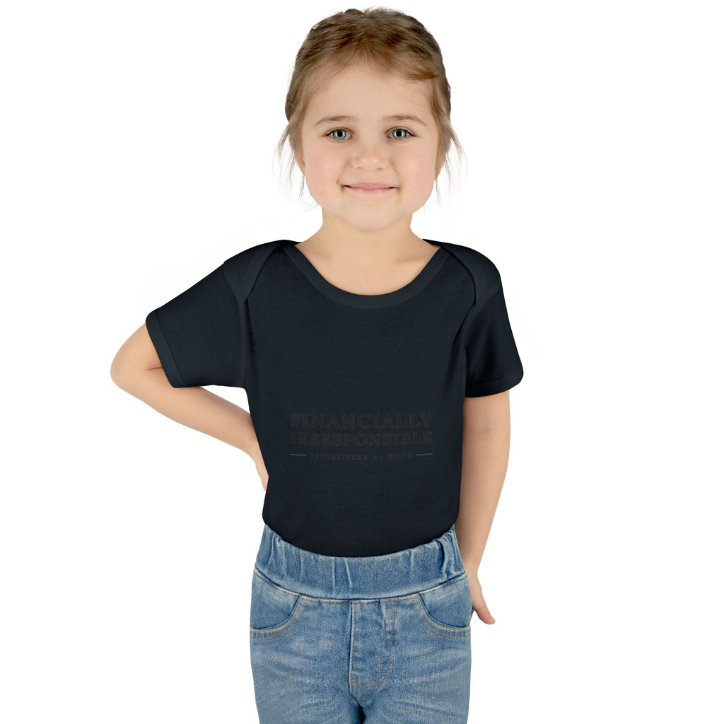 Financially Irresponsible Baby Bodysuit | Funny New Parent Gift