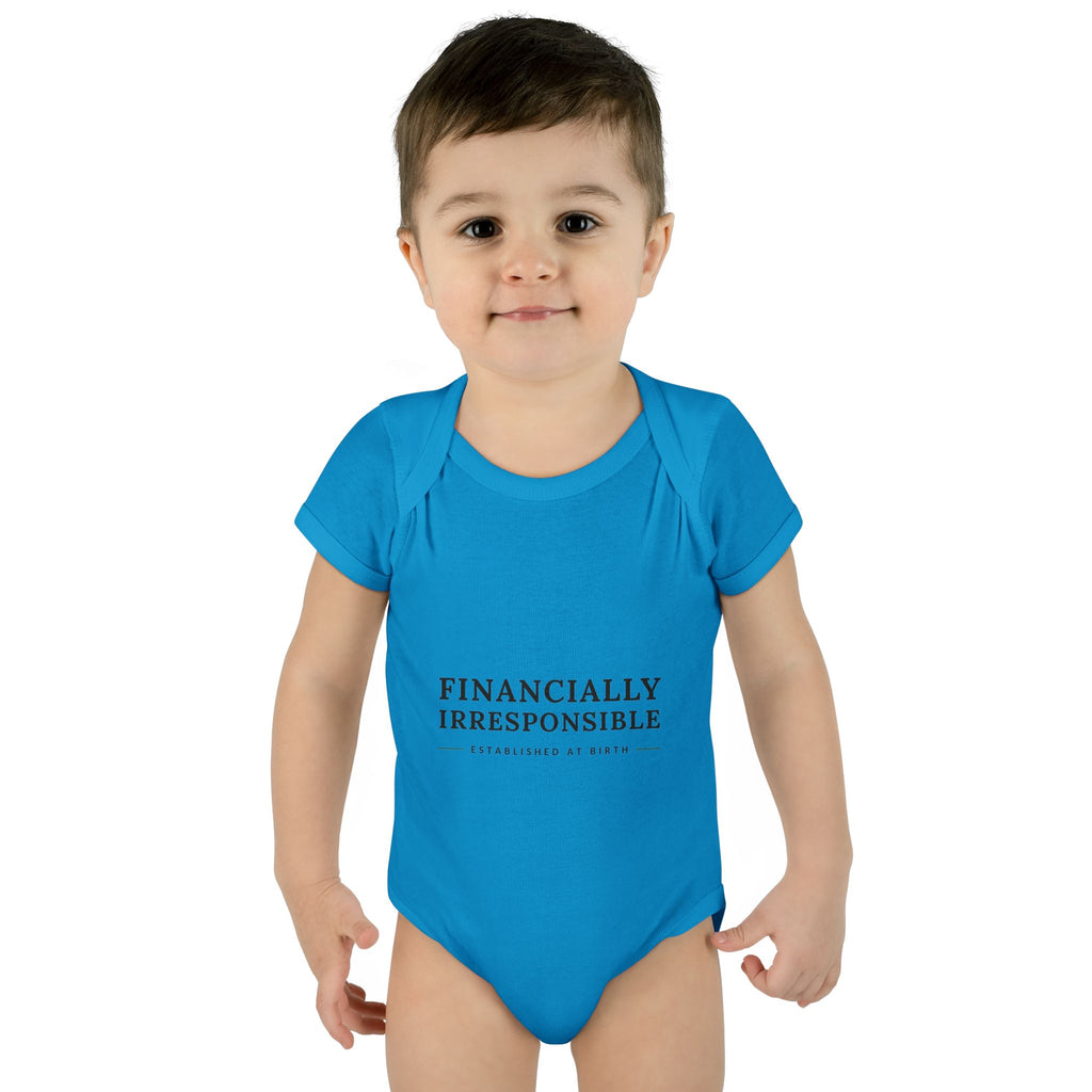 Financially Irresponsible Baby Bodysuit | Funny New Parent Gift