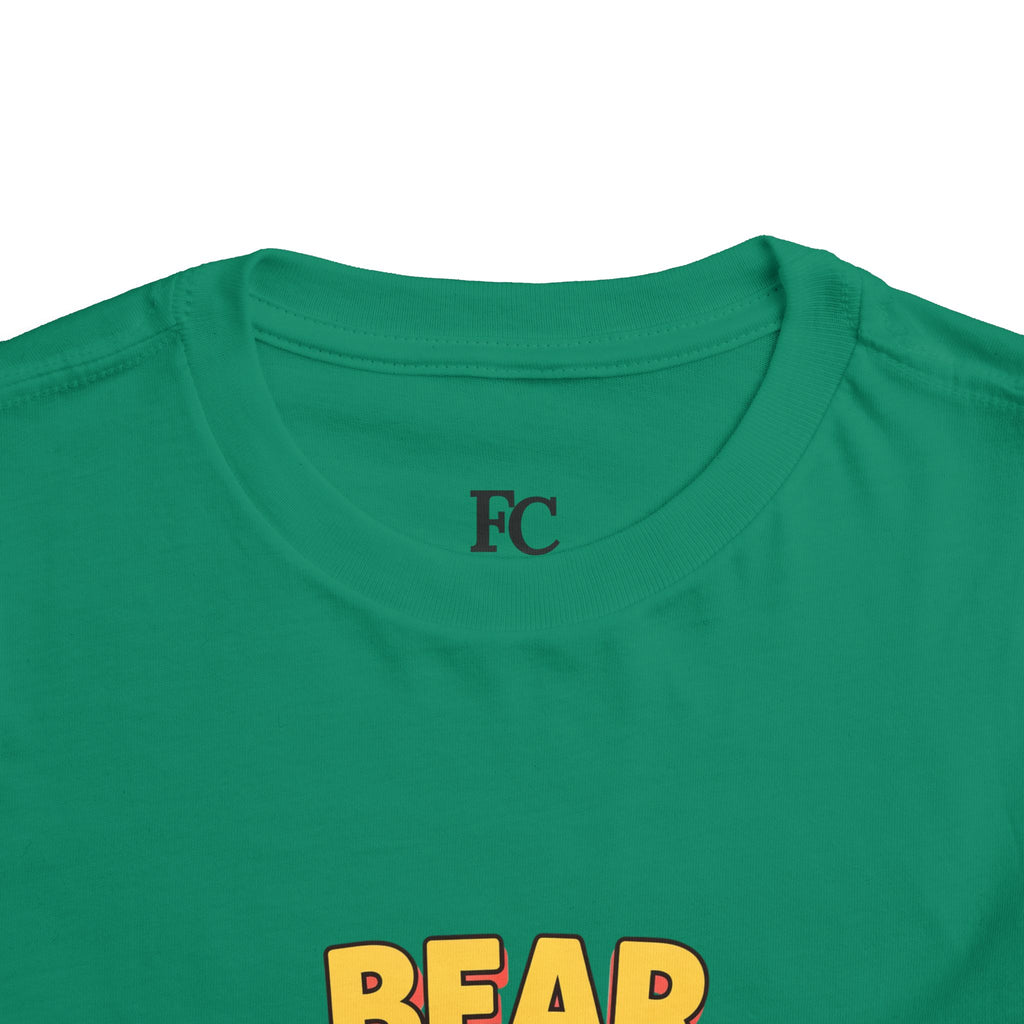 BEAR MARKET. Girls' Toddler Tee | Funny Finance Kids Clothing