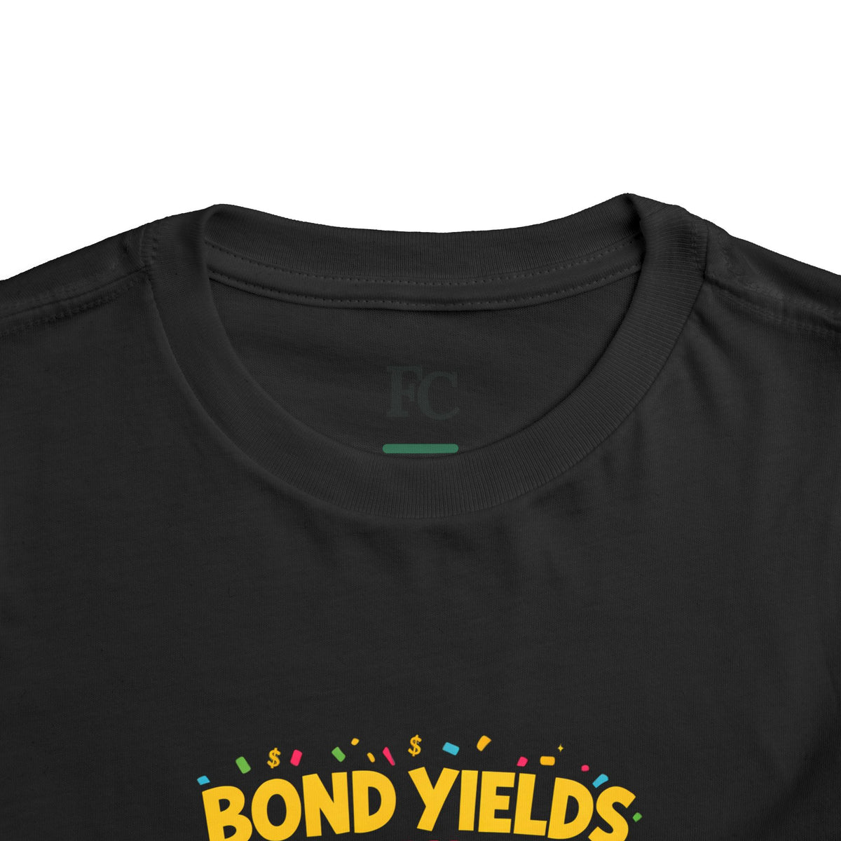 BOND YIELDS BOUGHT ME THIS SHIRT. Boys' Toddler Tee | Funny Finance Kids Clothing