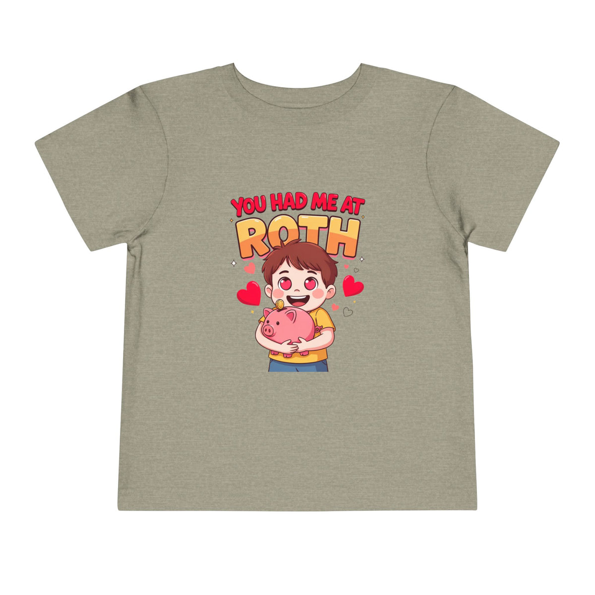 YOU HAD ME AT ROTH. Boys' Toddler Tee | Funny Finance Kids Clothing