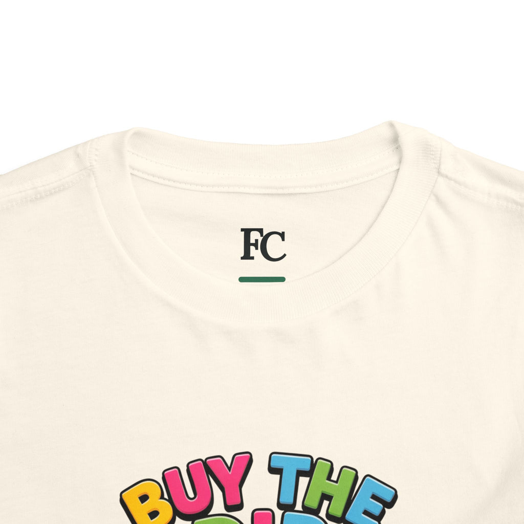 BUY THE DIP. Boys' Toddler Tee | Funny Finance Kids Clothing