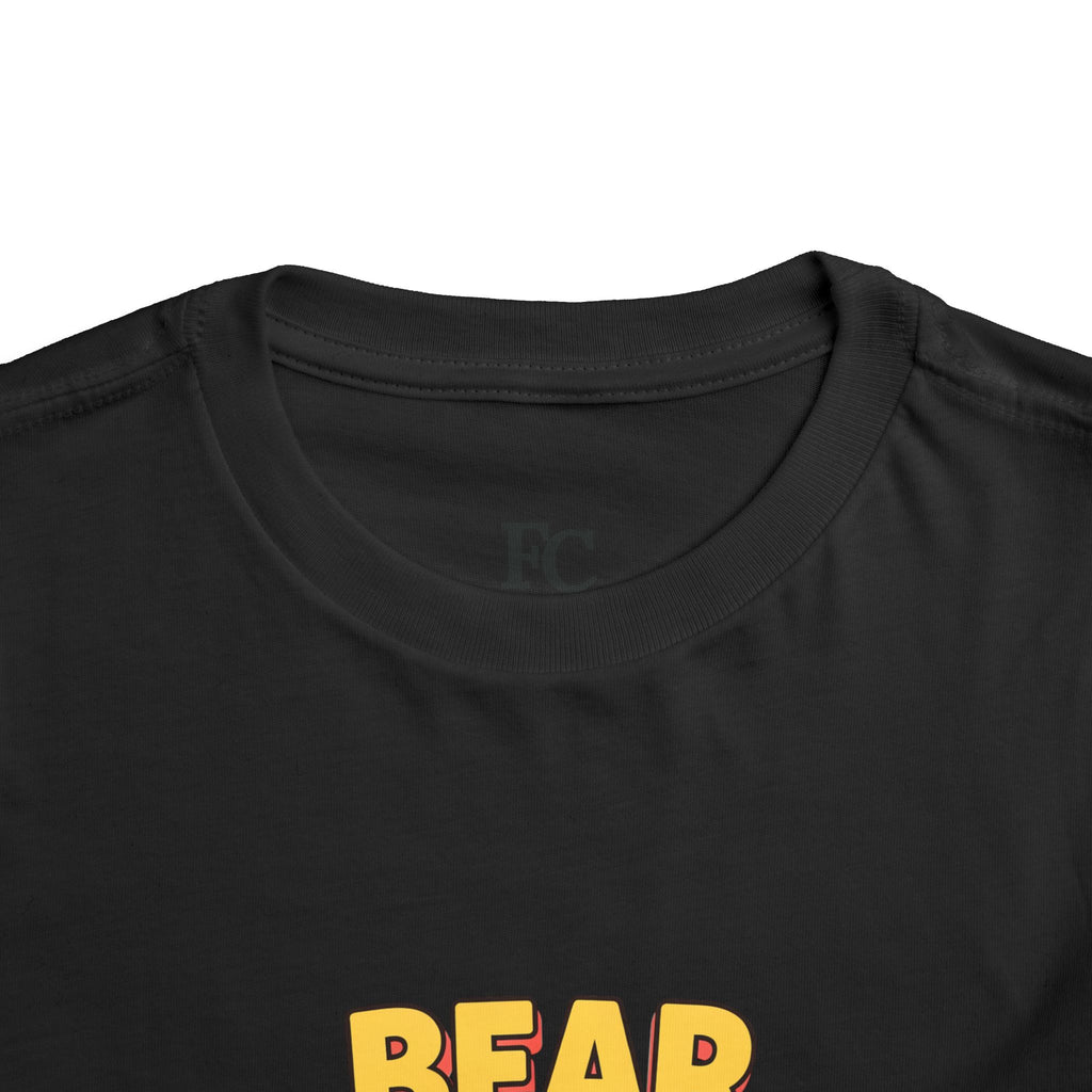 BEAR MARKET. Girls' Toddler Tee | Funny Finance Kids Clothing