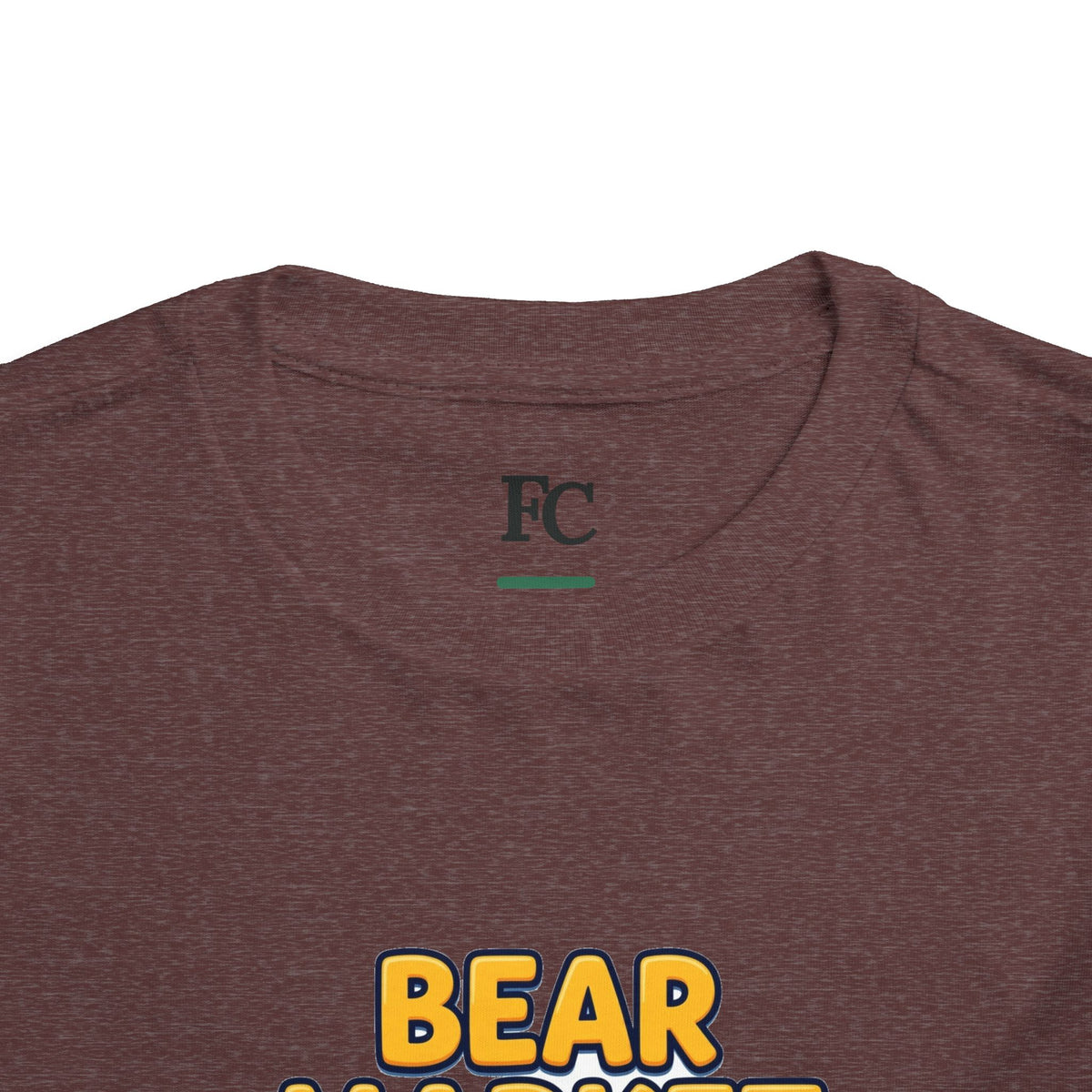 BEAR MARKET. Boys' Toddler Tee | Funny Finance Kids Clothing