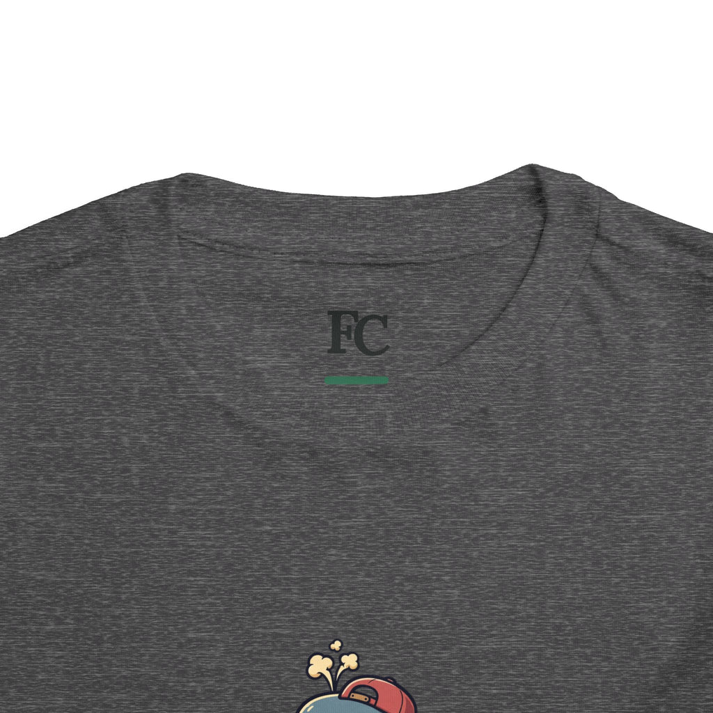 CREDIT SCORE: [SCORE] AND RISING. Toddler Tee | Personalized Funny Finance Kids Shirt