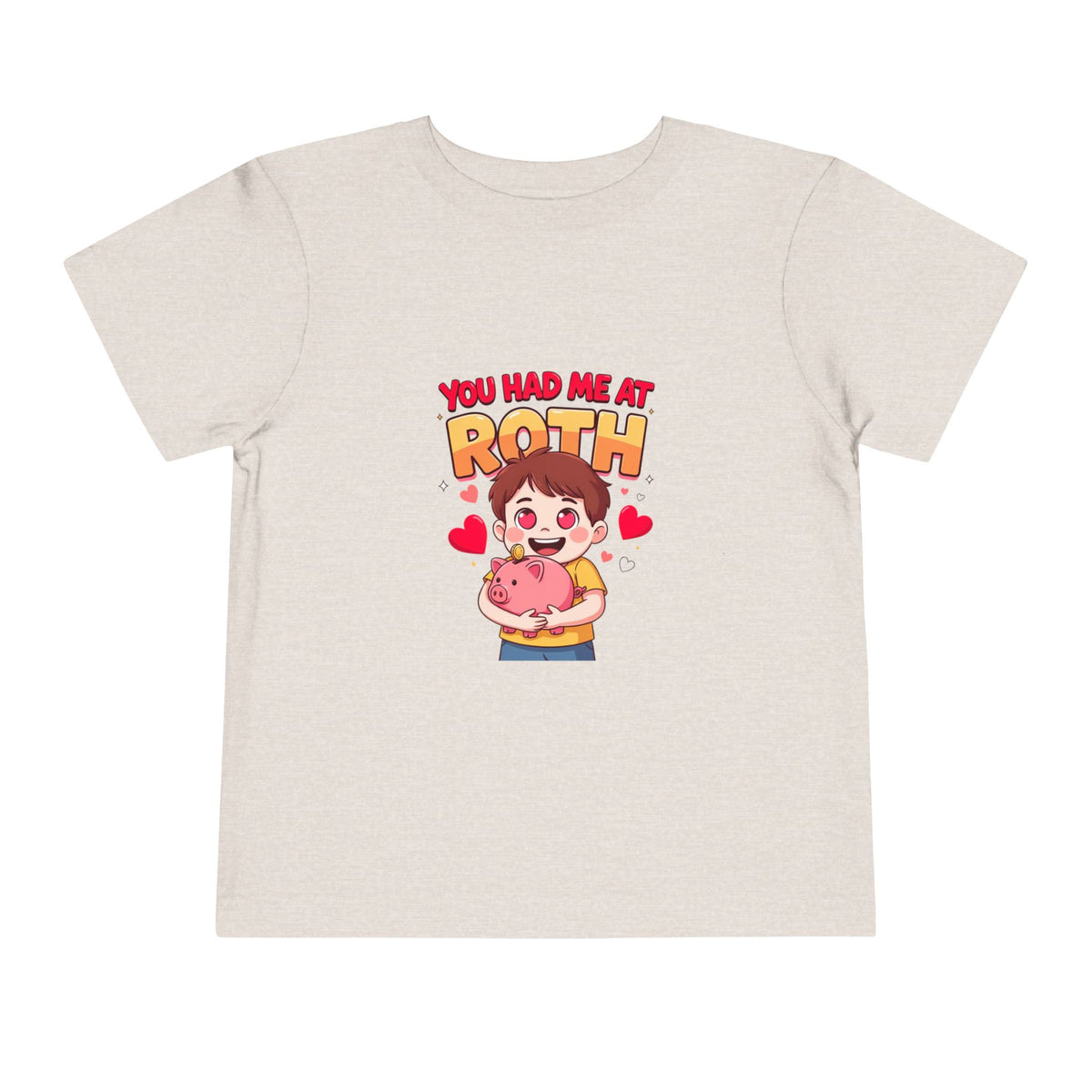 YOU HAD ME AT ROTH. Boys' Toddler Tee | Funny Finance Kids Clothing