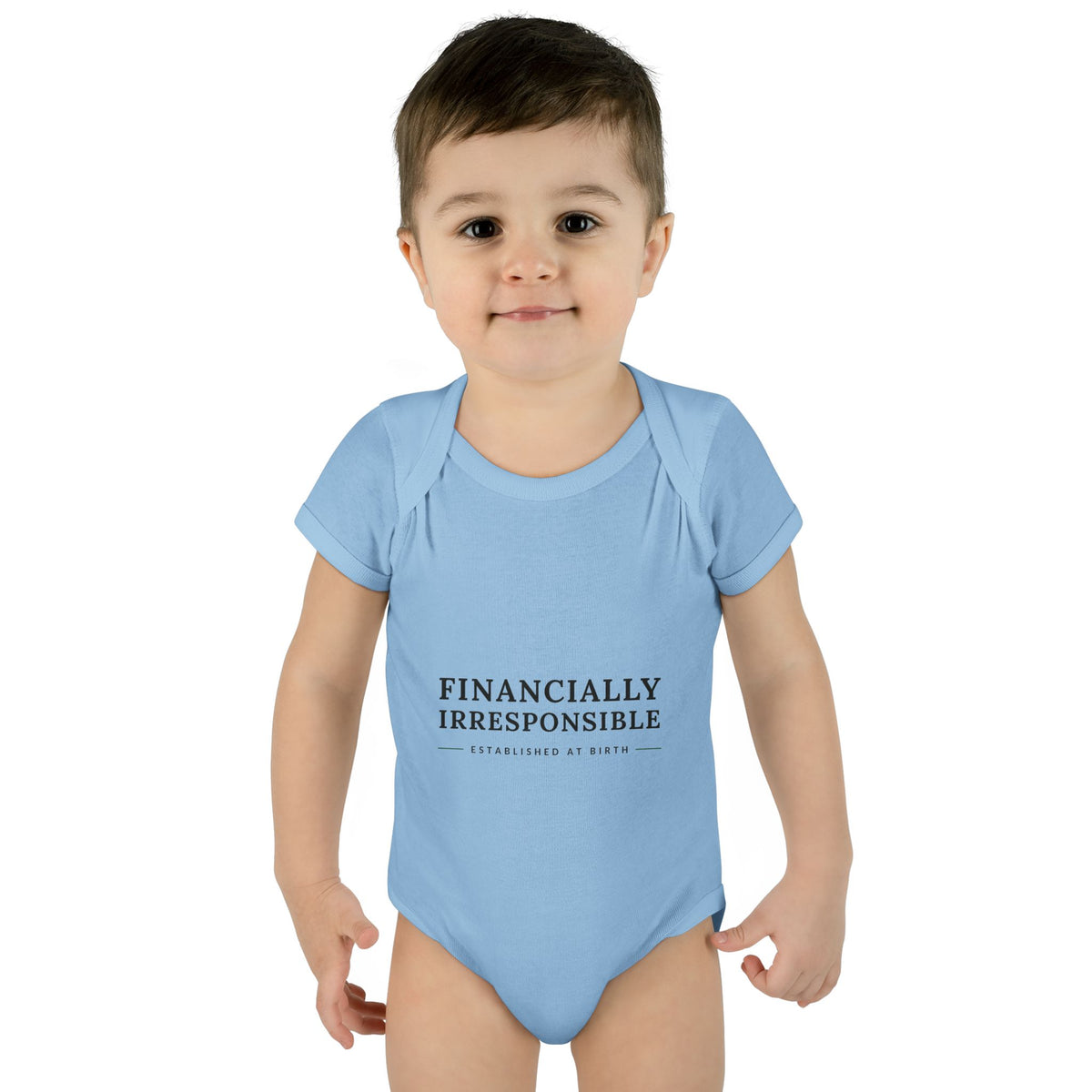 Financially Irresponsible Baby Bodysuit | Funny New Parent Gift