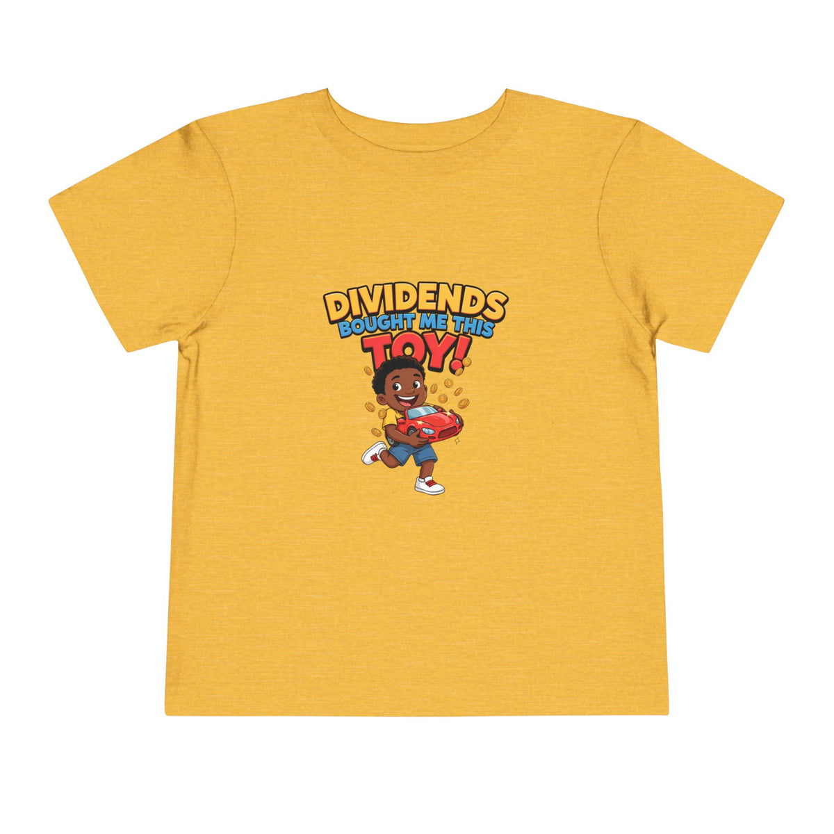 DIVIDENDS BOUGHT ME THIS TOY. Toddler Tee | Funny Finance Kids Clothing. Toddler Tee | Funny Finance Kids Clothing