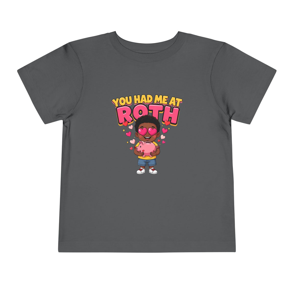 YOU HAD ME AT ROTH. Boys' Toddler Tee | Funny Finance Kids Clothing