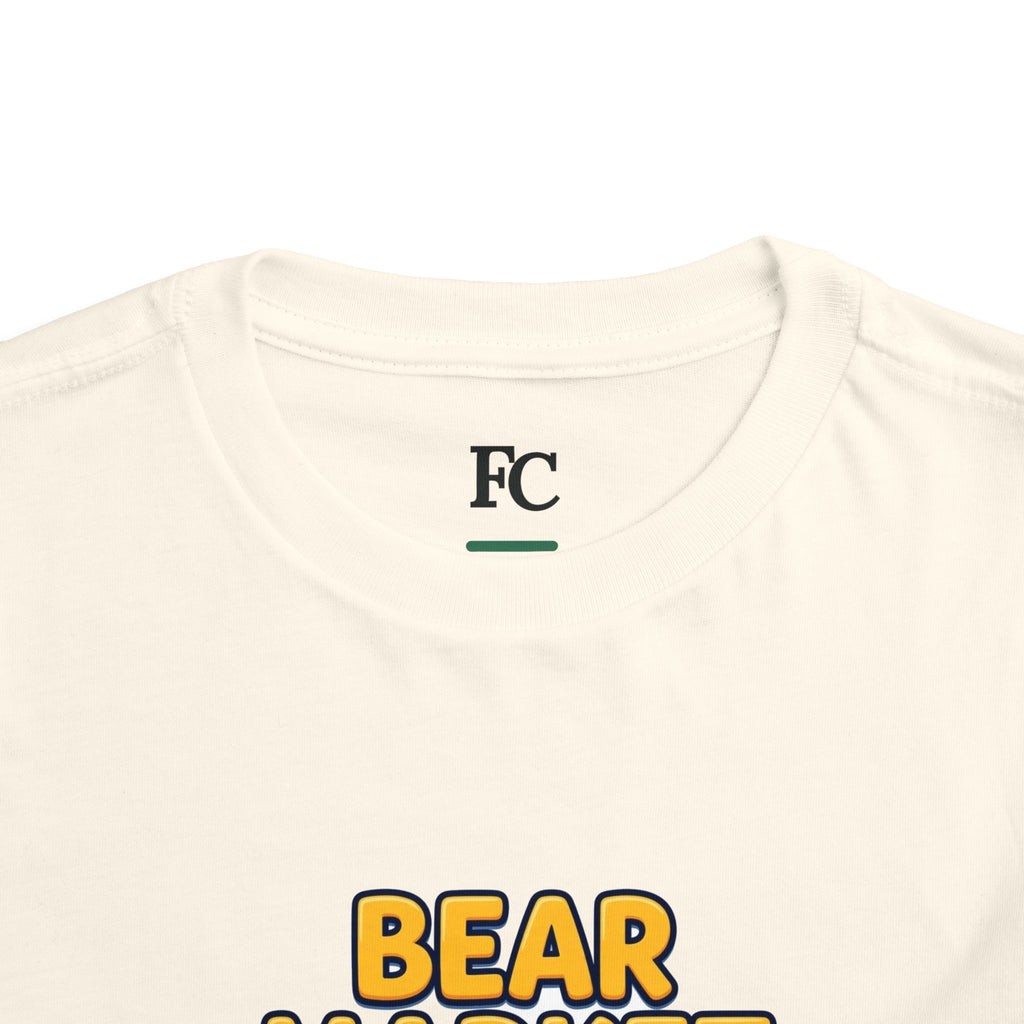 BEAR MARKET. Boys' Toddler Tee | Funny Finance Kids Clothing