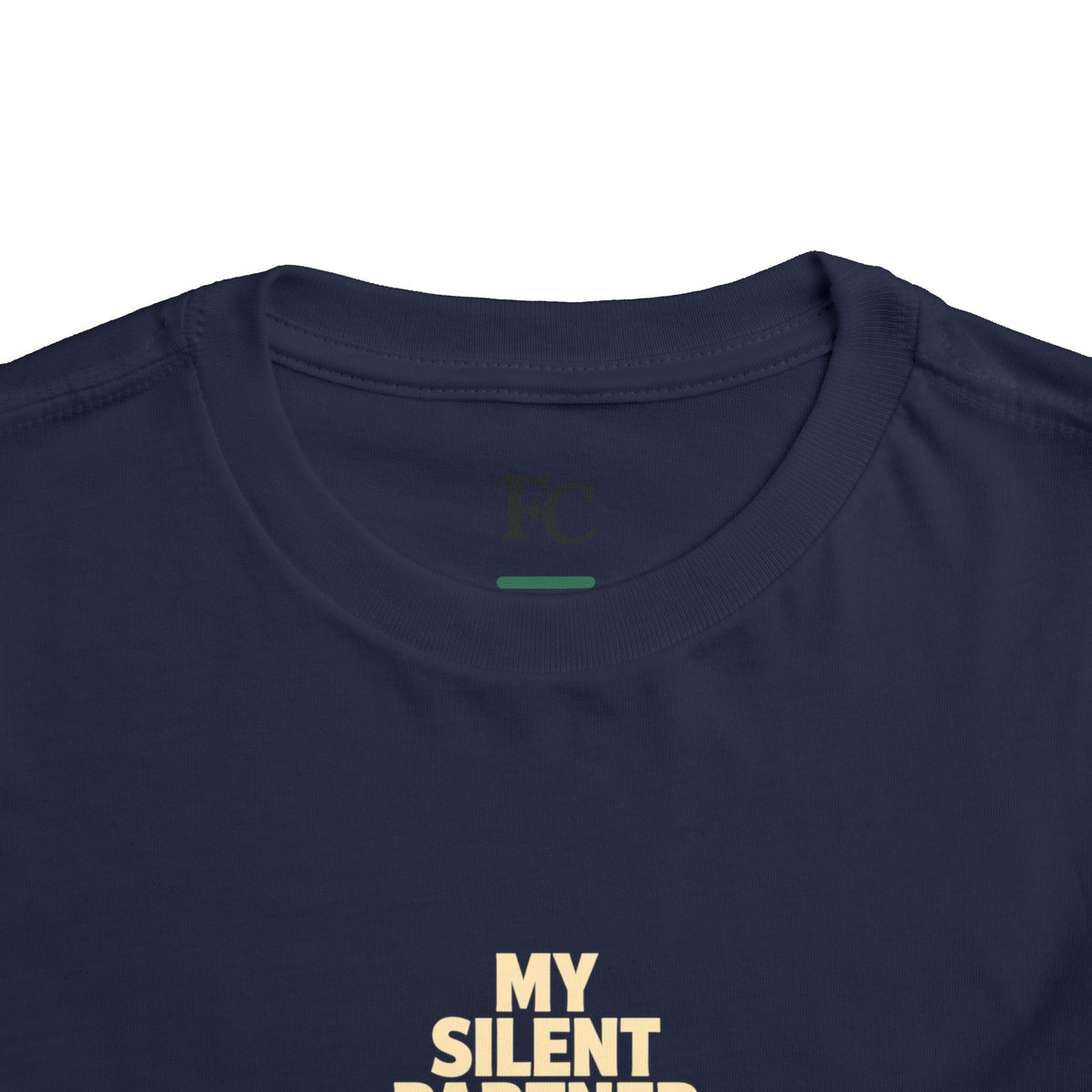 MY SILENT PARTNER. Toddler Tee | Funny Finance Kids Shirt