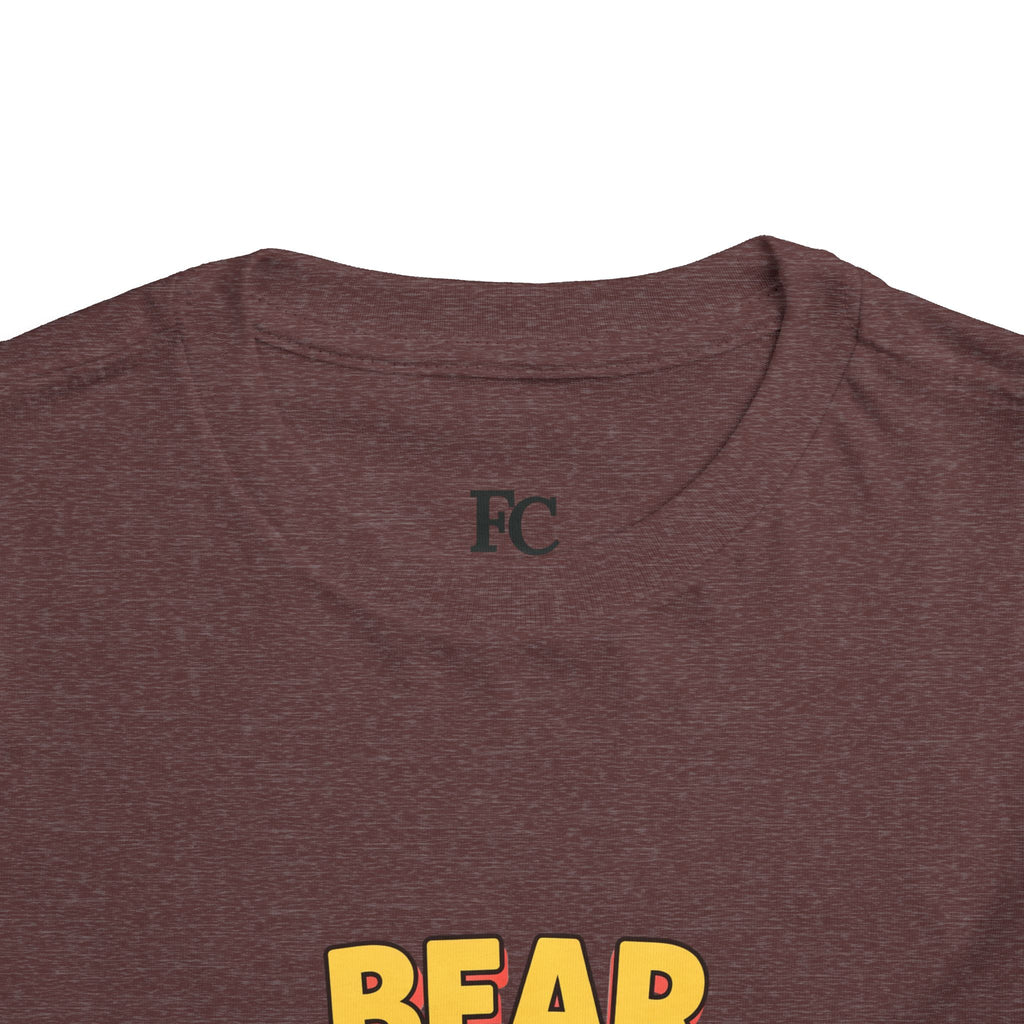 BEAR MARKET. Girls' Toddler Tee | Funny Finance Kids Clothing