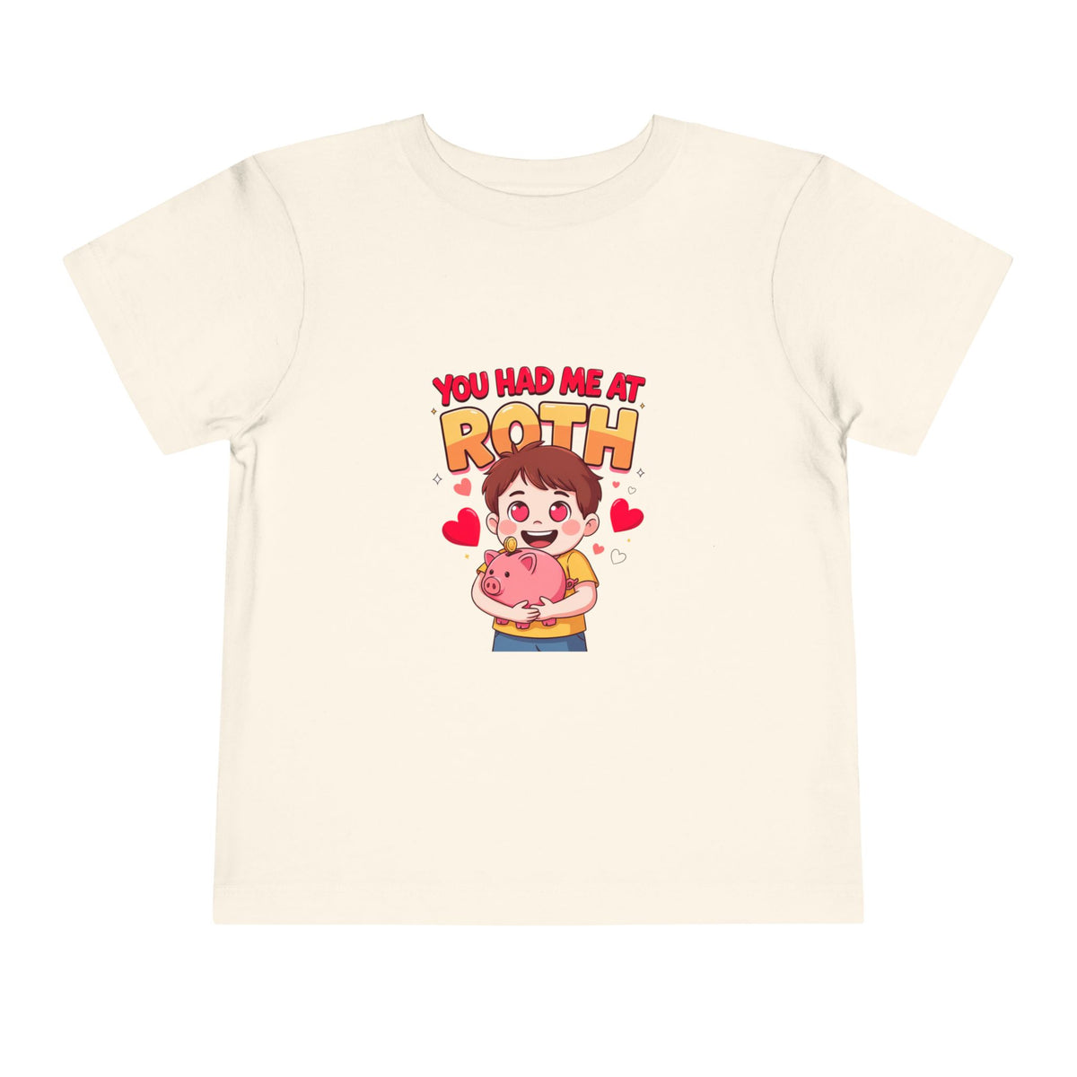 YOU HAD ME AT ROTH. Boys' Toddler Tee | Funny Finance Kids Clothing