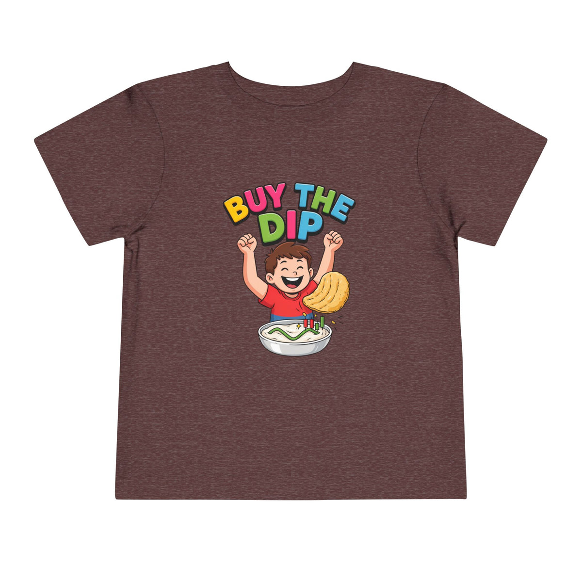 BUY THE DIP. Boys' Toddler Tee | Funny Finance Kids Clothing