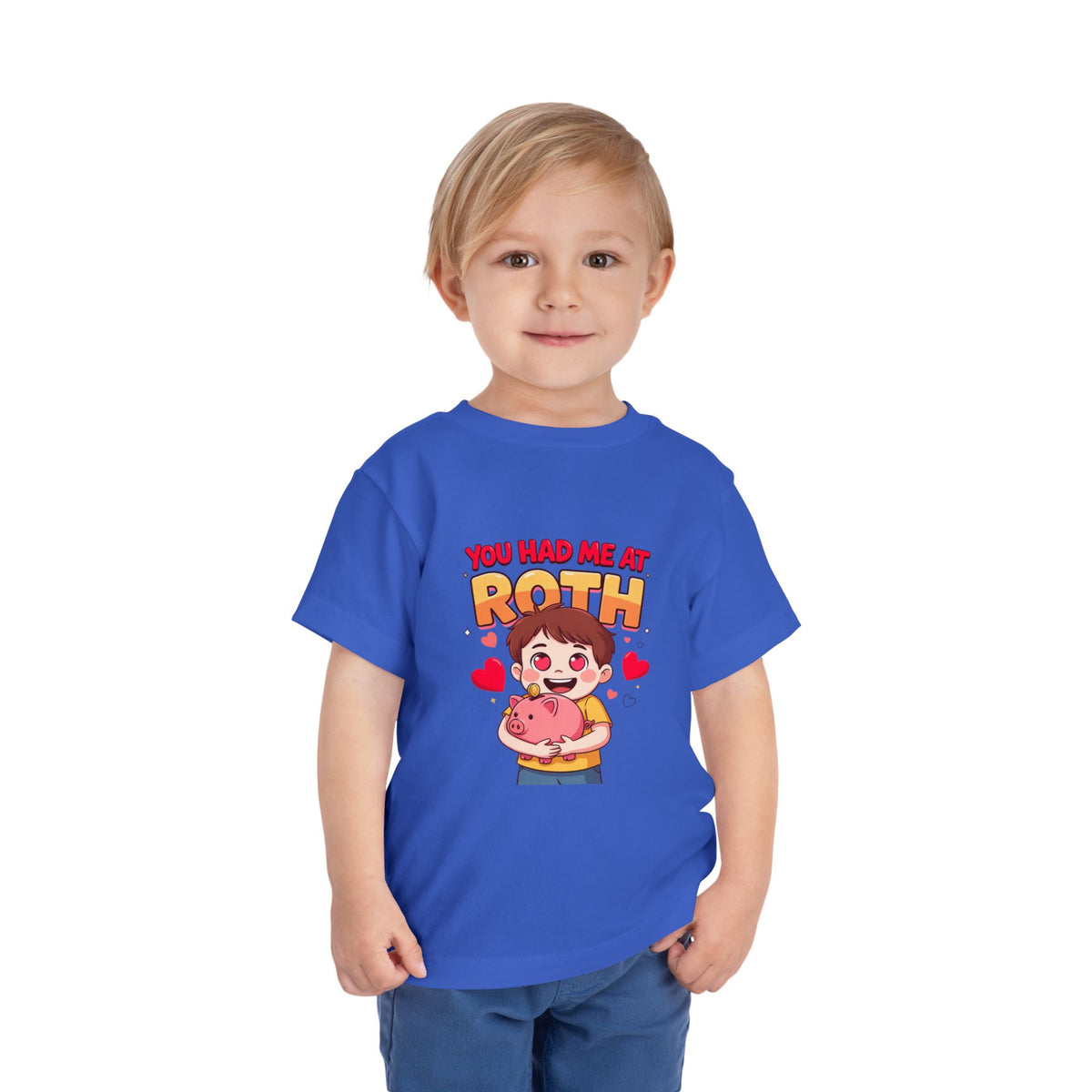 YOU HAD ME AT ROTH. Boys' Toddler Tee | Funny Finance Kids Clothing