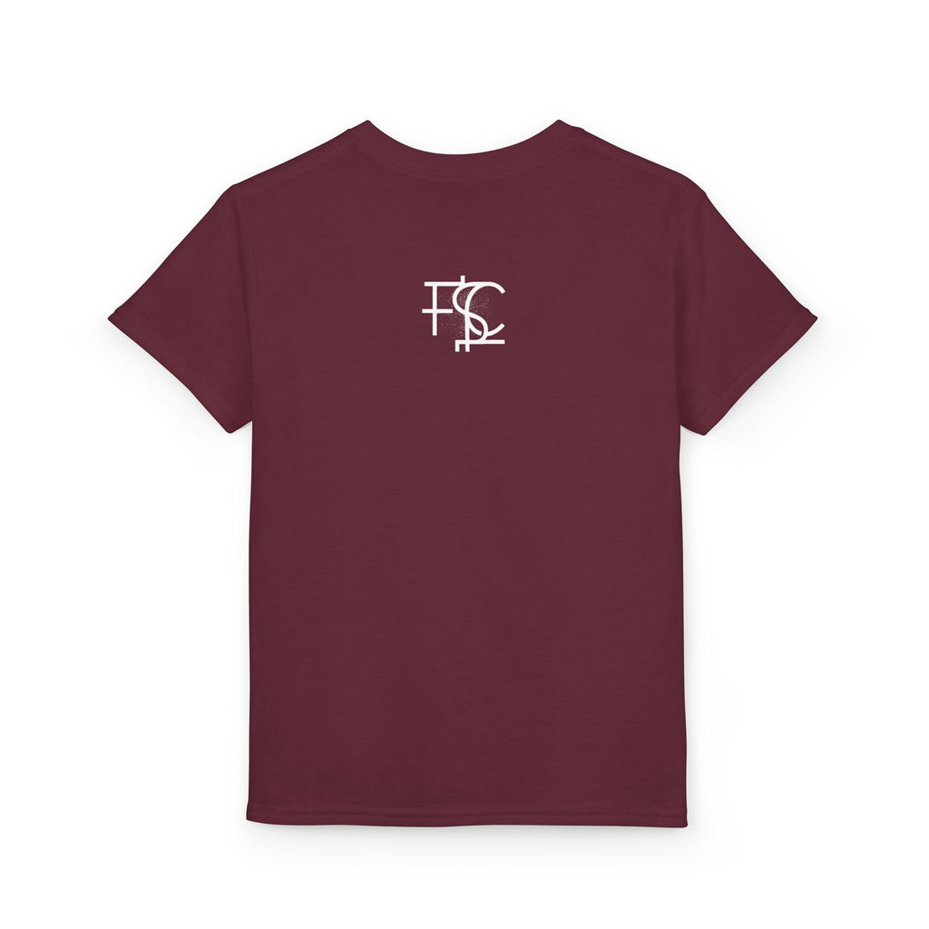 THIS BULL RUN ENDS AT LUNCH. Youth Tee | Funny Finance Kids Clothing