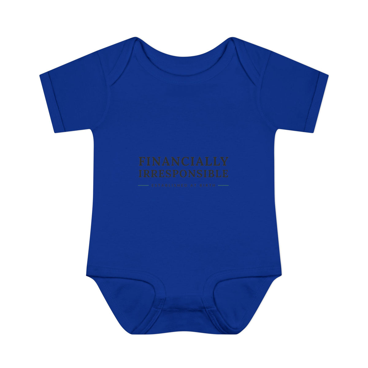 Financially Irresponsible Baby Bodysuit | Funny New Parent Gift