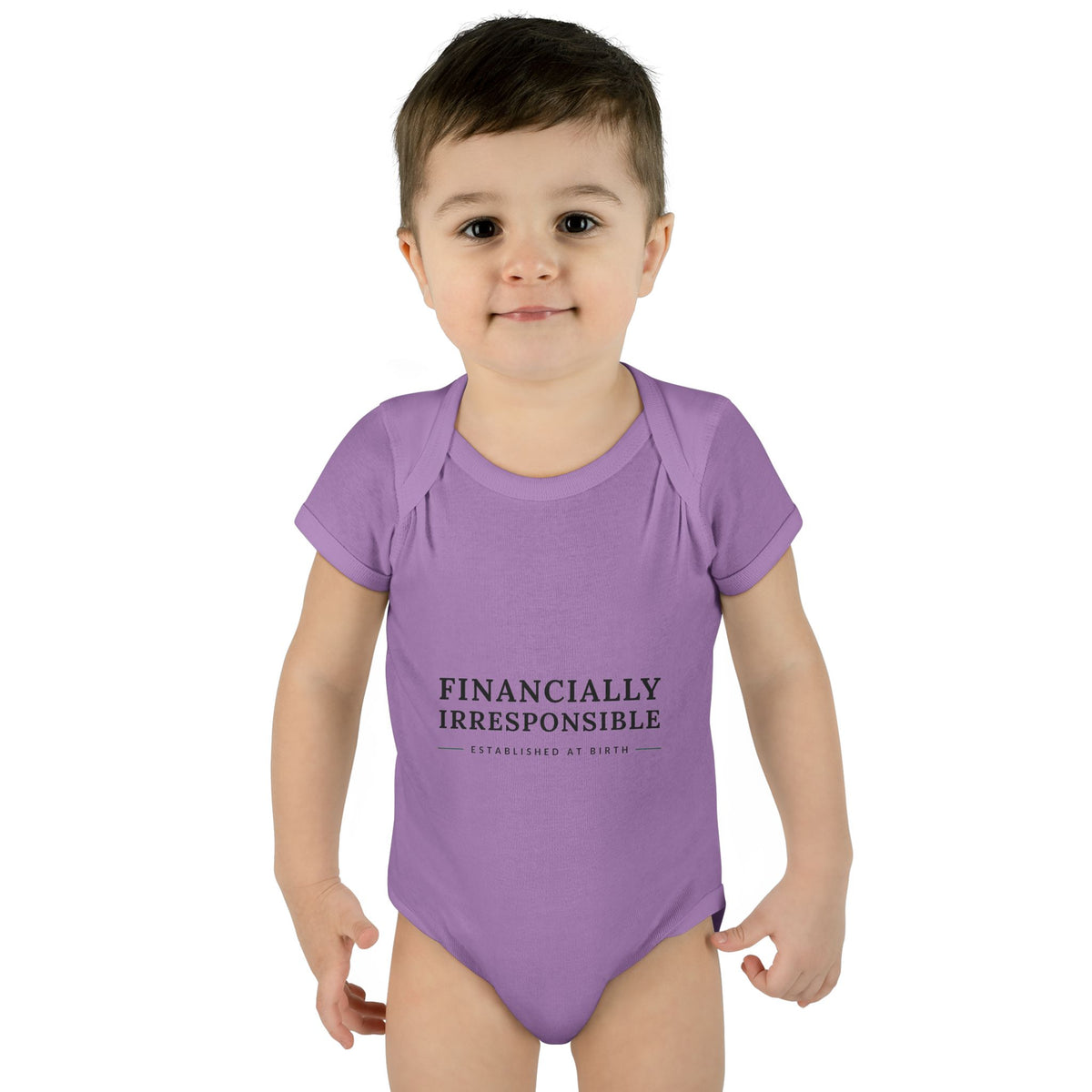 Financially Irresponsible Baby Bodysuit | Funny New Parent Gift