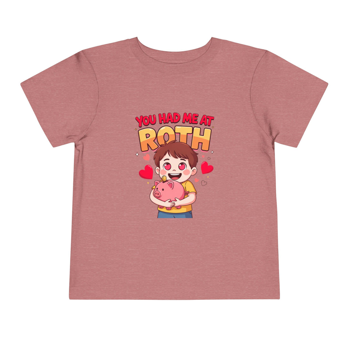 YOU HAD ME AT ROTH. Boys' Toddler Tee | Funny Finance Kids Clothing