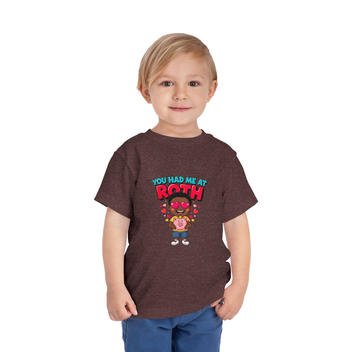 YOU HAD ME AT ROTH. Boys' Toddler Tee | Funny Finance Kids Clothing
