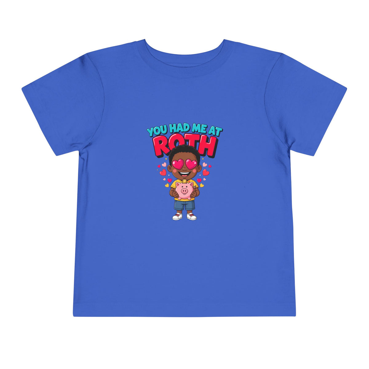YOU HAD ME AT ROTH. Boys' Toddler Tee | Funny Finance Kids Clothing