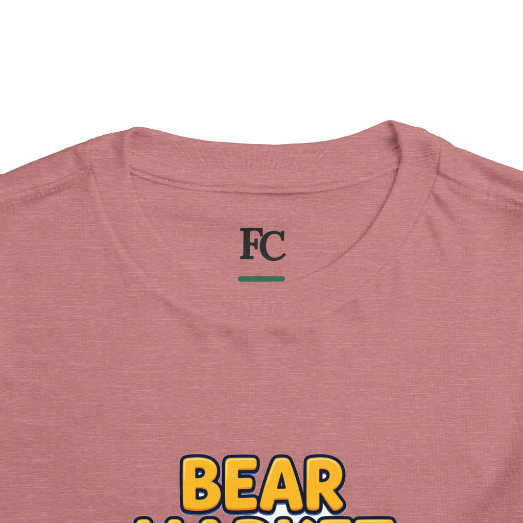 BEAR MARKET. Boys' Toddler Tee | Funny Finance Kids Clothing