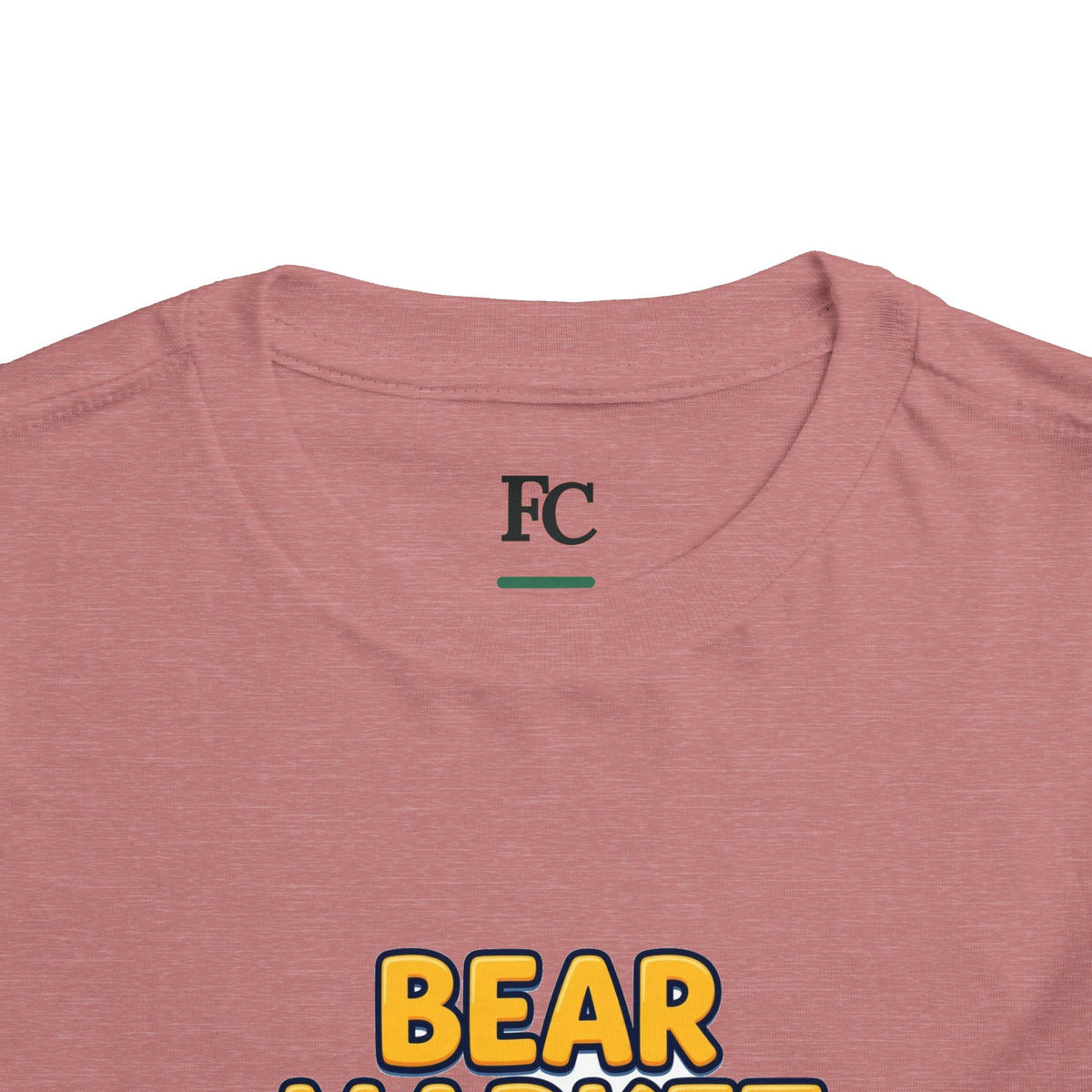 BEAR MARKET. Boys' Toddler Tee | Funny Finance Kids Clothing