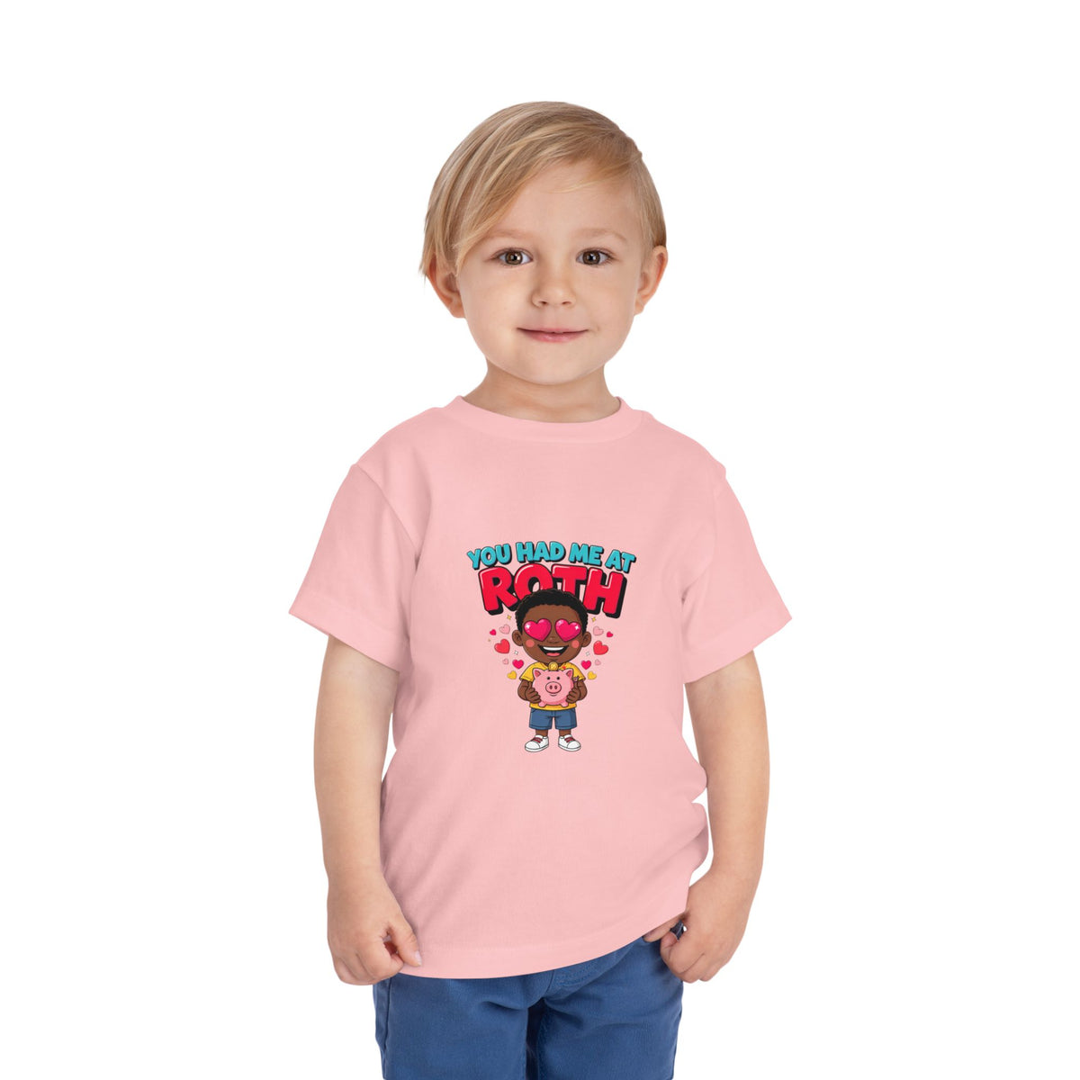 YOU HAD ME AT ROTH. Boys' Toddler Tee | Funny Finance Kids Clothing