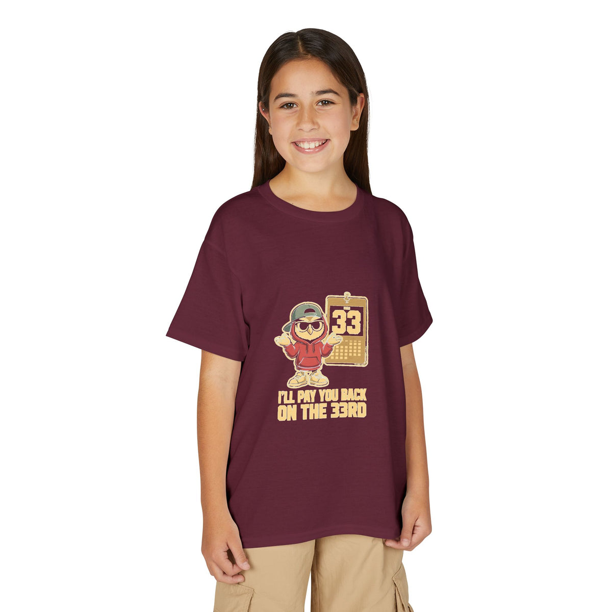 I'LL PAY YOU BACK ON THE 33RD. Youth Tee