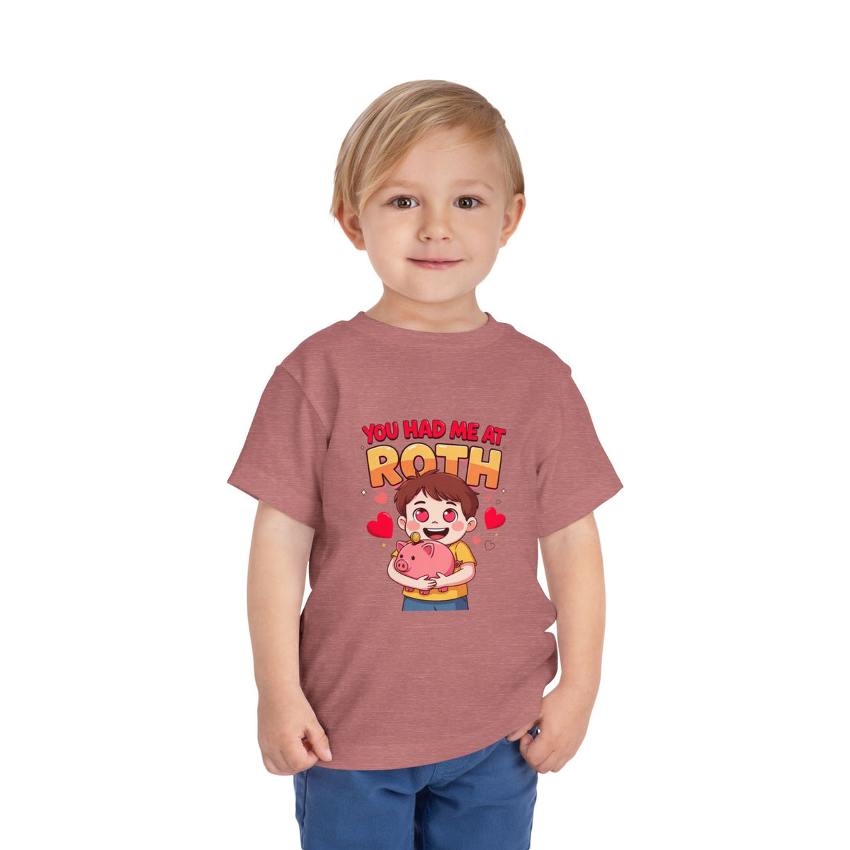 YOU HAD ME AT ROTH. Boys' Toddler Tee | Funny Finance Kids Clothing