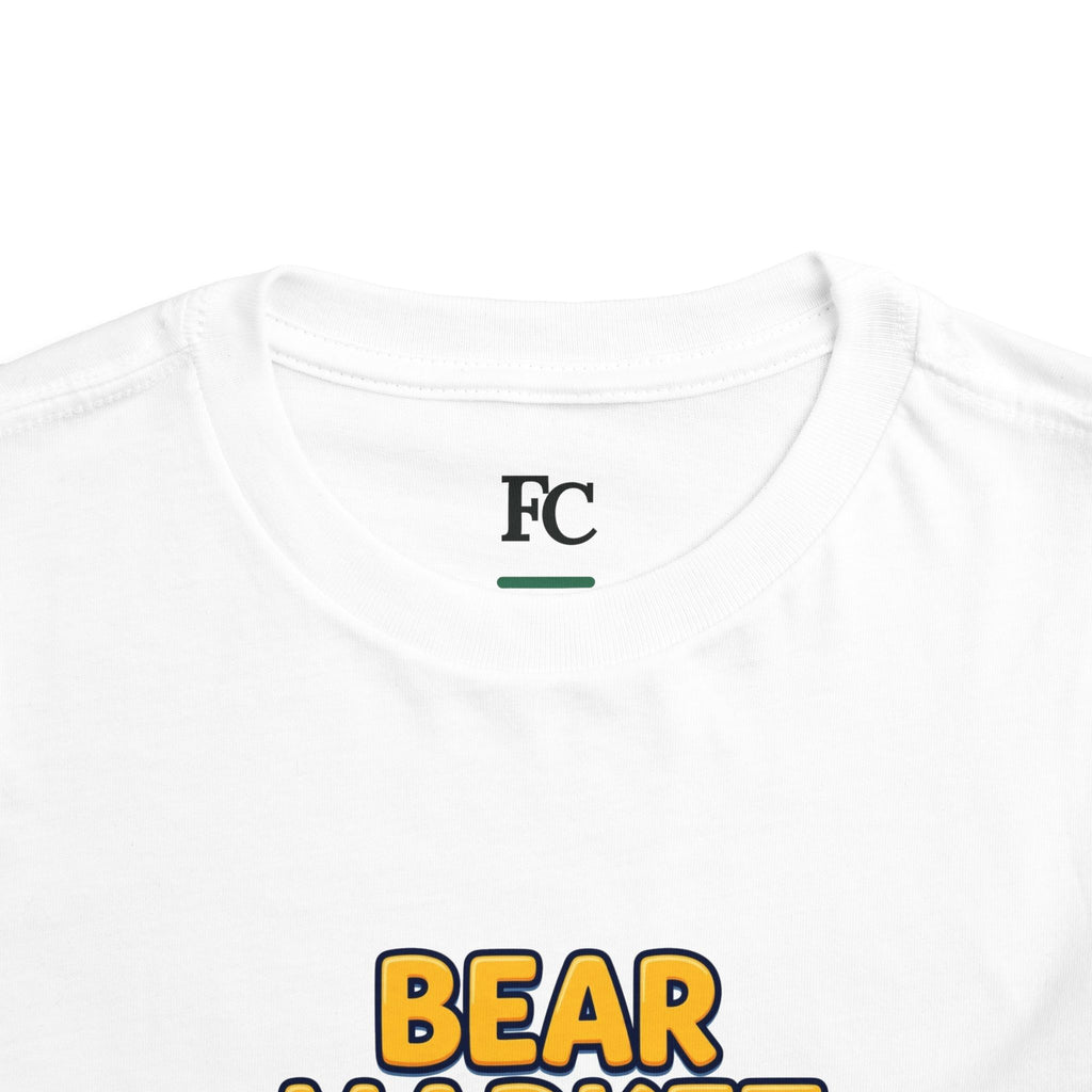 BEAR MARKET. Boys' Toddler Tee | Funny Finance Kids Clothing