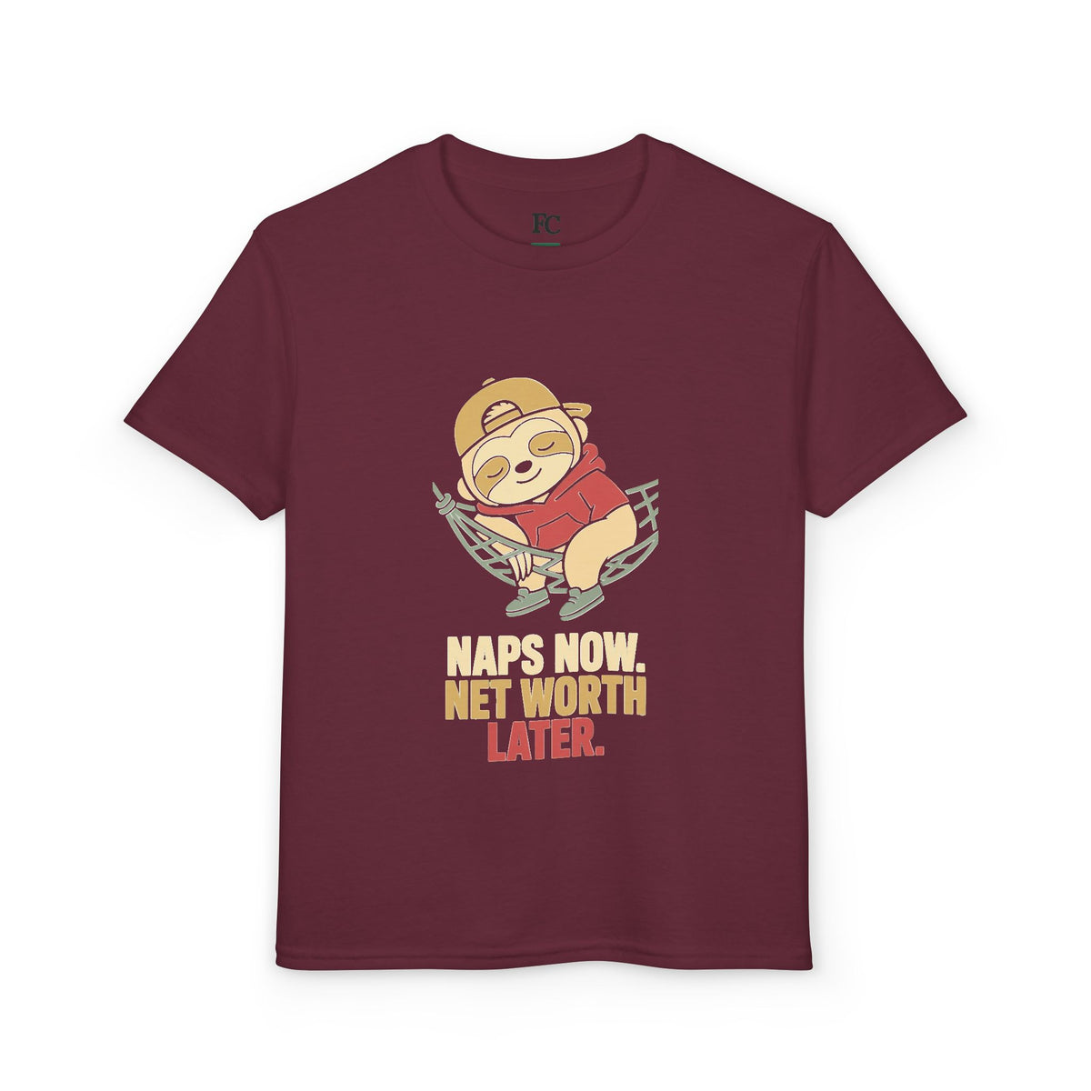 NAPS NOW. NET WORTH LATER.. Youth Tee