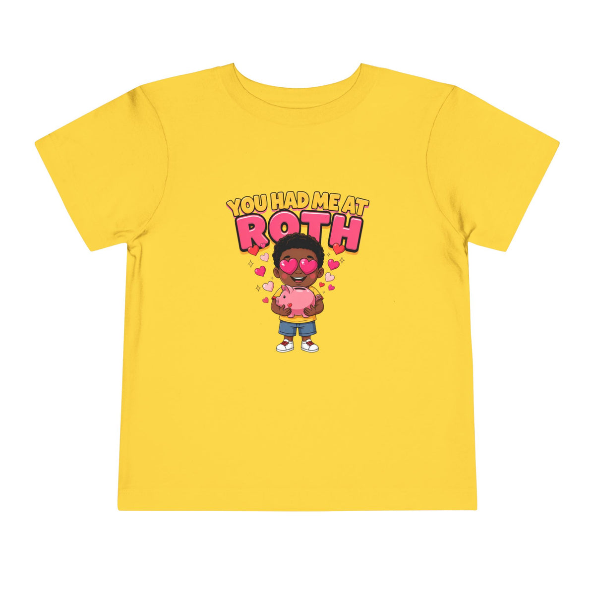 YOU HAD ME AT ROTH. Boys' Toddler Tee | Funny Finance Kids Clothing