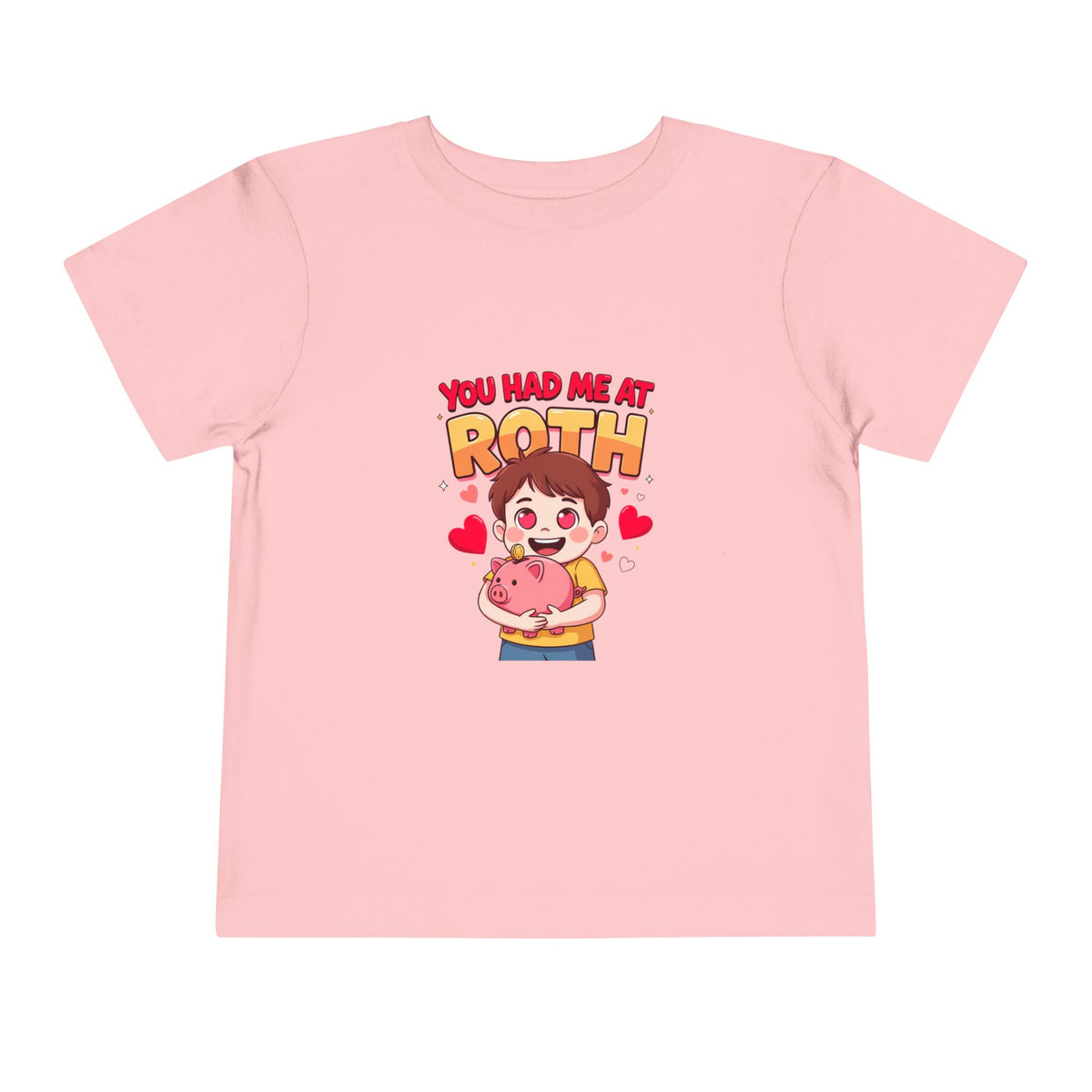 YOU HAD ME AT ROTH. Boys' Toddler Tee | Funny Finance Kids Clothing